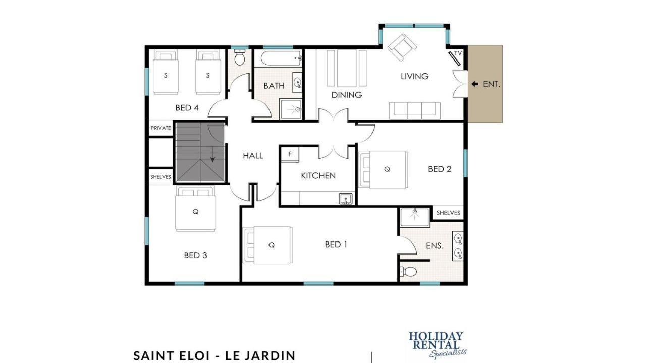 Saint Eloi Le Jardin Vila Burradoo Exterior foto